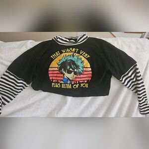Kids Black Graphic Tee